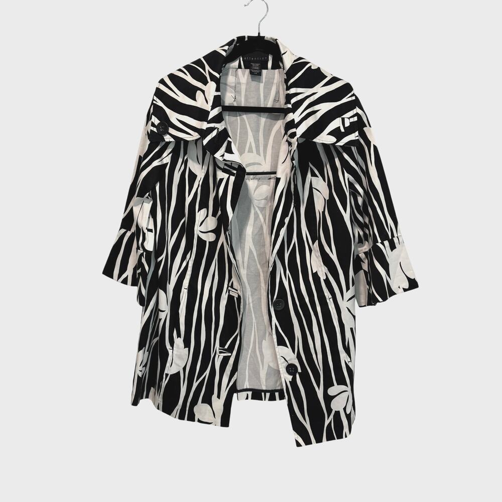 Attention Trench Coat Maximalist Monochrome Capsule Closet Cotton L